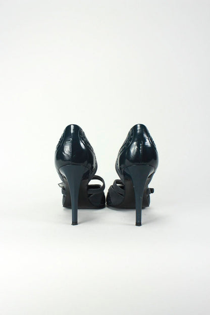 STELLA MCCARTNEY Vegan Suede Heels - 37.5 IT | 7.5 US