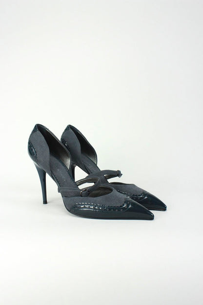 STELLA MCCARTNEY Vegan Suede Heels - 37.5 IT | 7.5 US