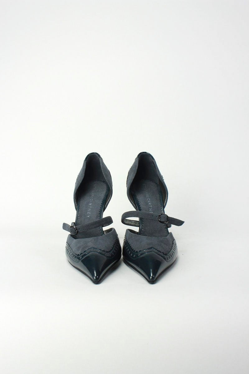 STELLA MCCARTNEY Vegan Suede Heels - 37.5 IT | 7.5 US