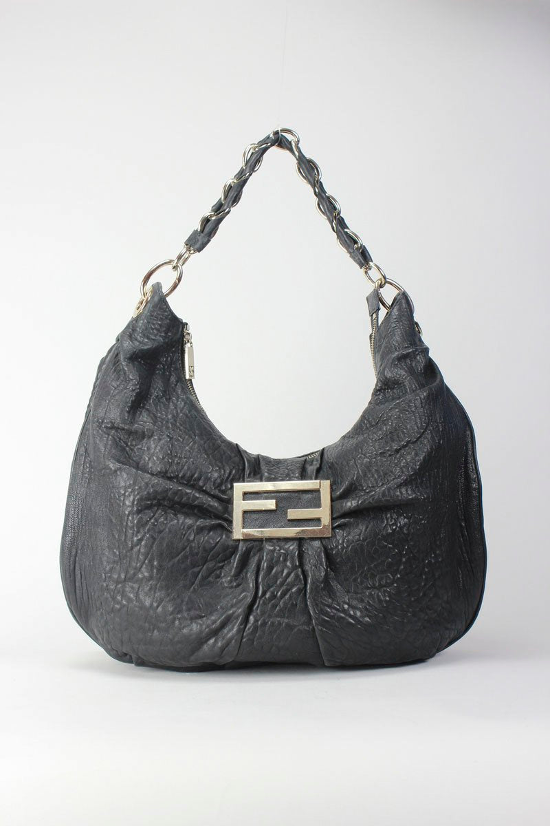 Vintage FENDI Mia Chain Strap Hobo Bag