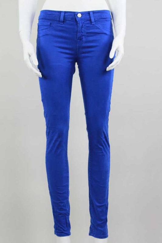 J. Brand Bright Royal Skinny Leg Jeans - 26 US