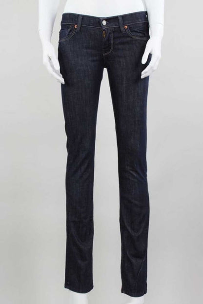 7 FOR ALL MANKIND Straight Leg Low Rise Jeans - 25 US