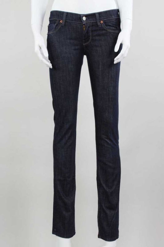 7 FOR ALL MANKIND Straight Leg Low Rise Jeans - 25 US