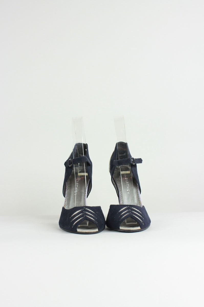 STELLA MCCARTNEY Peep-Toe Heeled Sandal - 37.5 IT | 7.5 US