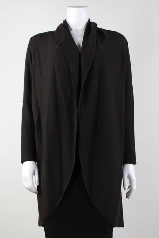 EILEEN FISHER Long Sleeved Knit Cardigan - Small