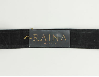 RAINA Belt With Gold Buckle w/ Tags - Small/Medium