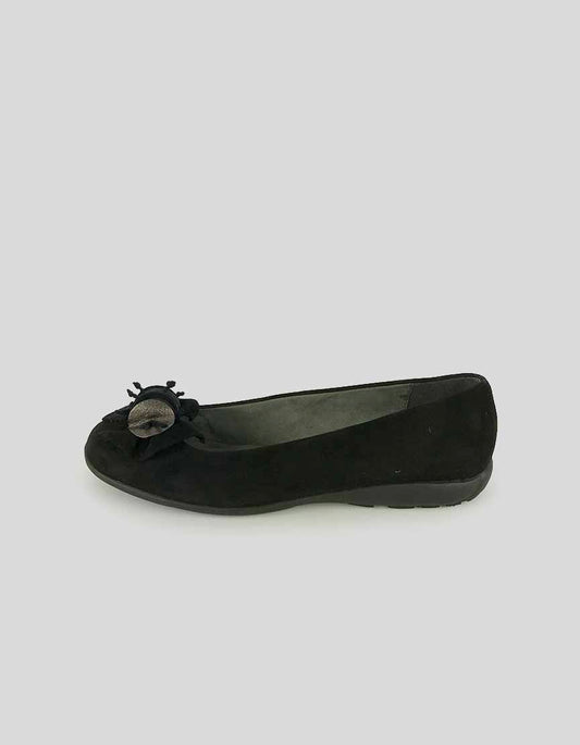 Stuart Weitzman Suede Flats - 8M US