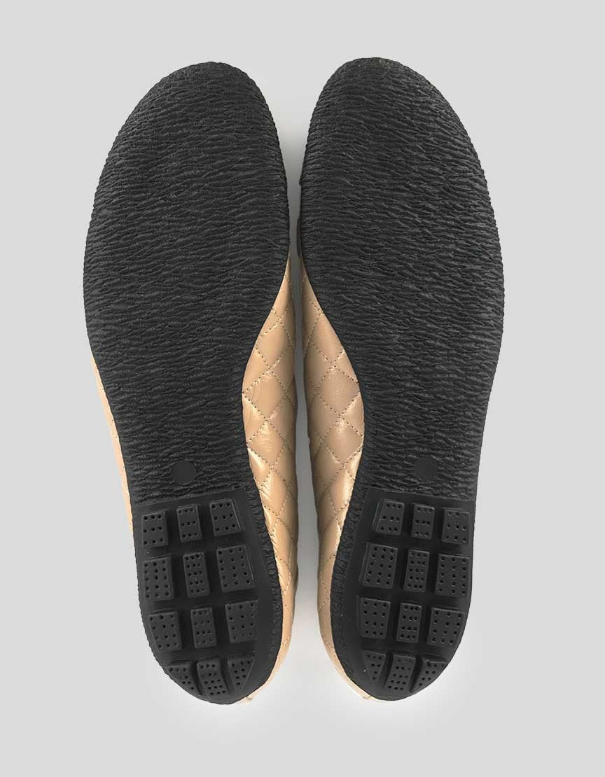 Paul Mayer Attitudes Quilted Cap Toe Ballet Flats