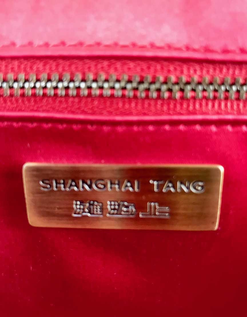 Shanghai Tang Black Evening Bag