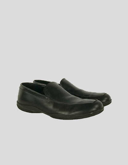 PRADA Slip On Leather Loafers - 9.5 US