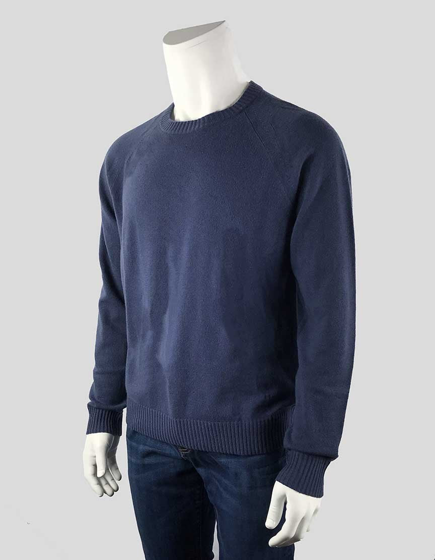 Theory Purple Crewneck Cashmere Sweater X Large