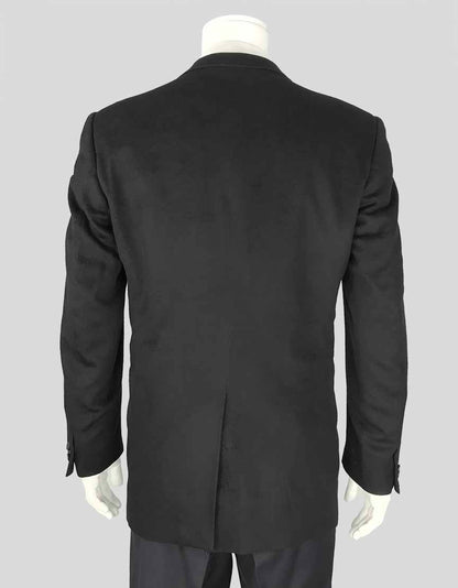 Giorgio Armani Classico Black Cashmere Blazer 52 IT | 42 US