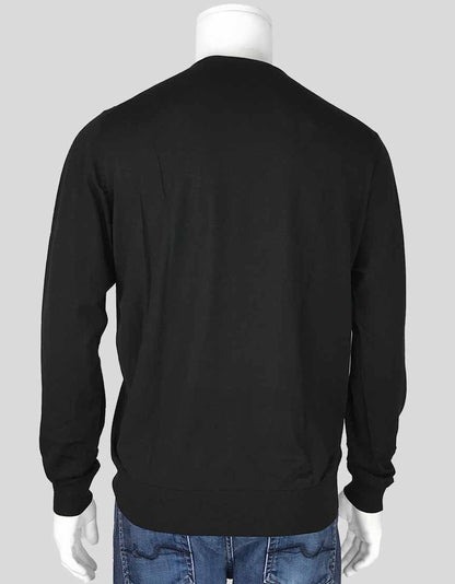 Giorgio Armani Light Weight Virgin Wool Long Sleeve Crewneck Sweater 56 It