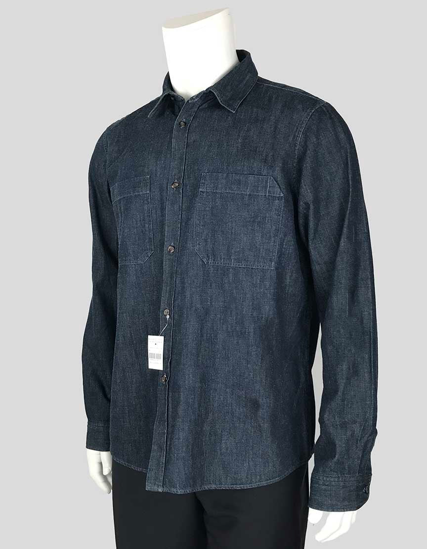 A.P.C. Denim Shirt w/ Tags  - X Large