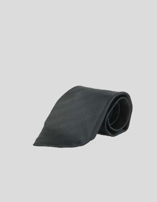 GIORGIO ARMANI Blue and Grey Tie - One Size