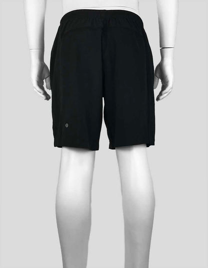 Lululemon Black Pace Breaker Shorts Large