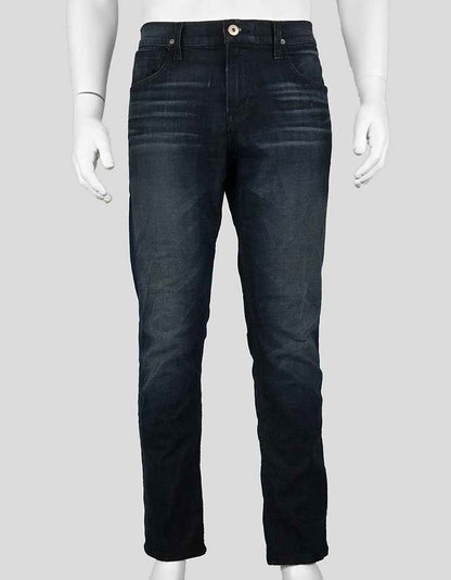 Hudson Blake Slim Straight Men's Five Pocket Zipper Fly Jeans 33 US