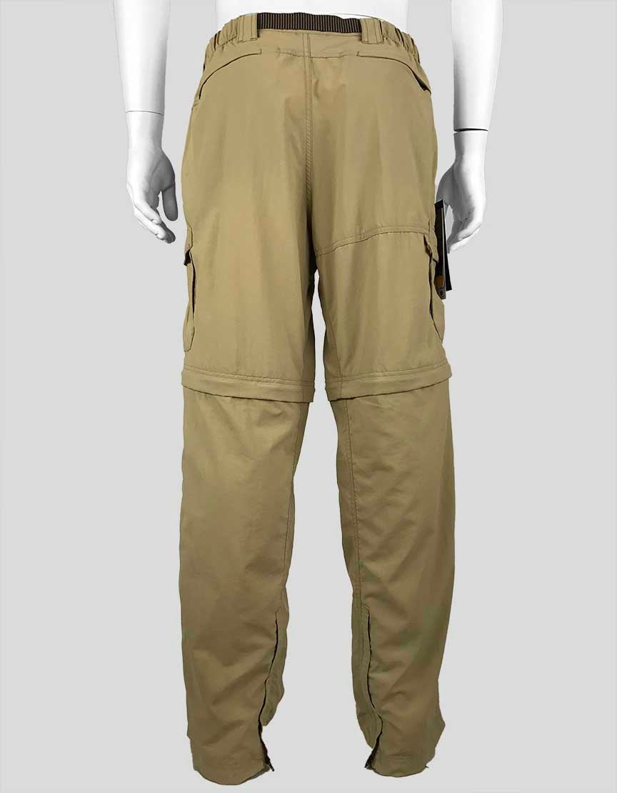 Ex Officio Men's Khaki Amphi Convertible Pants 36 Regular