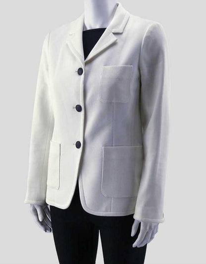 Rag & Bone Cotton Blazer - 6 US