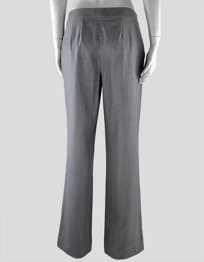 St John Grey And Black Pants In A Light Weight Wool Size 6 US