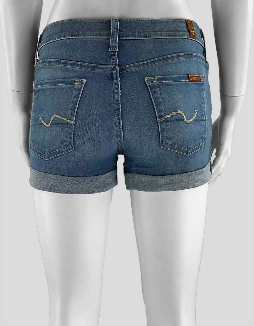 7 FOR ALL MANKIND Denim Shorts - 24 US