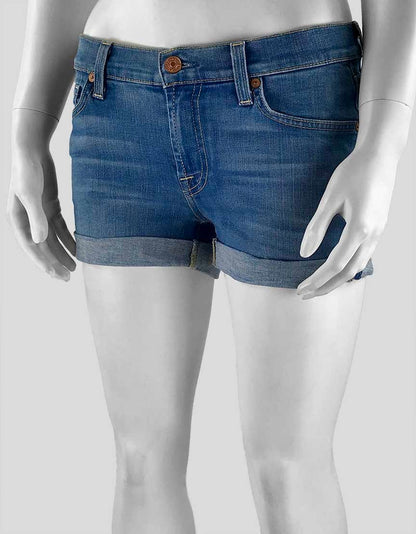7 FOR ALL MANKIND Denim Shorts - 24 US