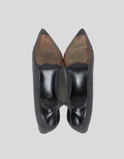 Stuart Weitzman Kitten Heel Closed Toe Pumps - 8M US