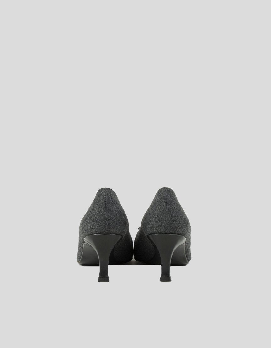 Stuart Weitzman Kitten Heel Closed Toe Pumps - 8M US