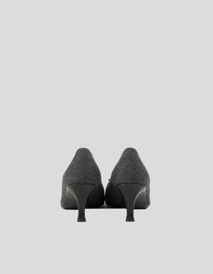 Stuart Weitzman Kitten Heel Closed Toe Pumps - 8M US