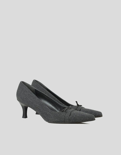 Stuart Weitzman Kitten Heel Closed Toe Pumps - 8M US