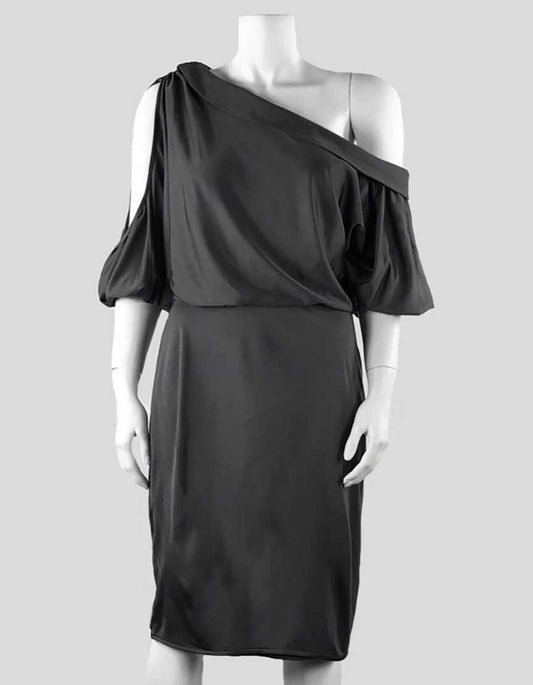 BLACK HALO Bayou Neck Dress -  Medium