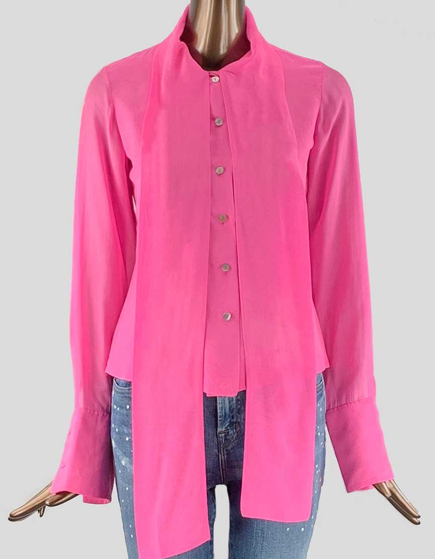 Raoul Pink Blouse 34 Fr 2 US