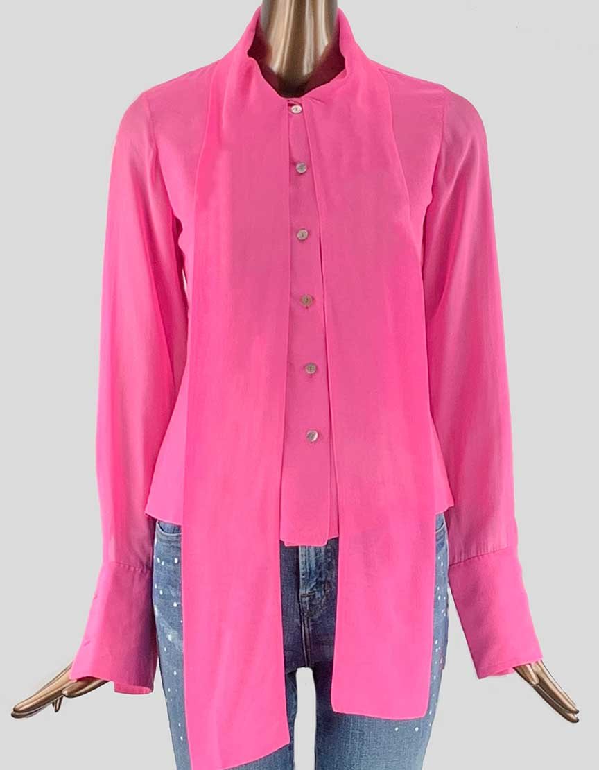 RAOUL Pussy Bow Blouse - 34 FR | 2 US