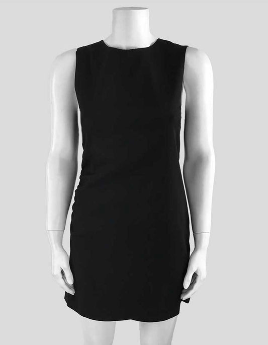 Theory Black Sleeveless Crewneck Mini Dress 2 US