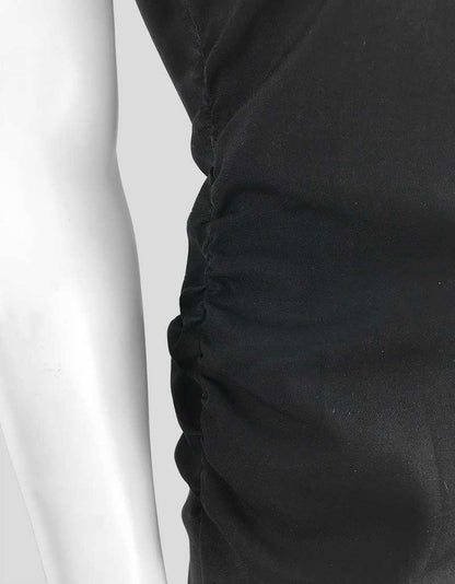 Theory Black Sleeveless Crewneck Mini Dress 2 US