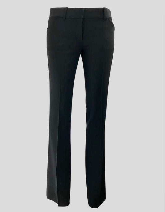 Theory Black Classic Wide Leg Pants 0 US