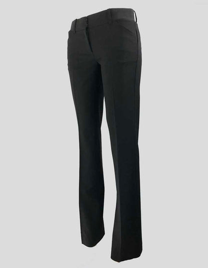 Theory Black Classic Wide Leg Pants 0 US