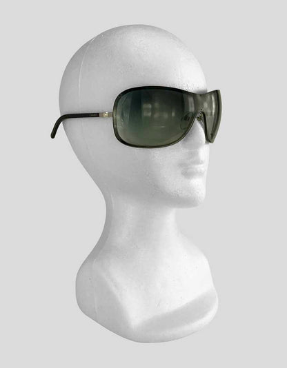 Chanel Brown Shield Collection Perle Sunglasses