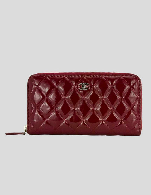 Chanel Zip Around Wallet