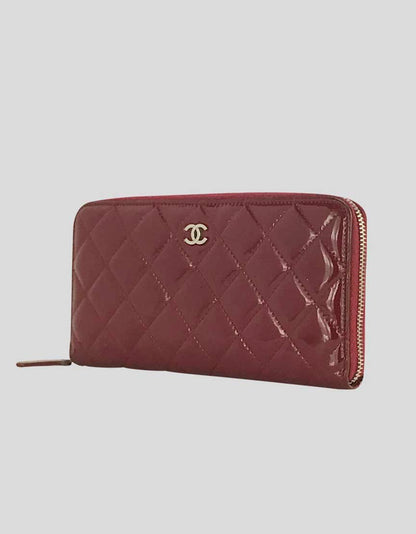 Chanel Zip Around Wallet