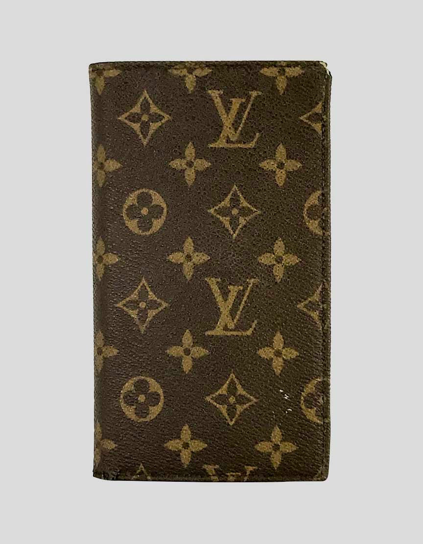 Louis Vuitton Toile Monogram Foldover Wallet