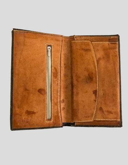 Vintage LOUIS VUITTON Toile Monogram Foldover Wallet