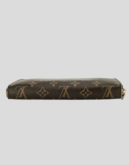 Louis Vuitton Toile Monogram Zippy Wallet Purse