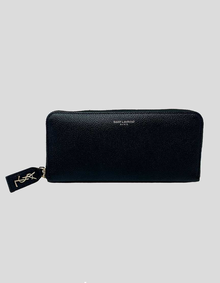 Saint Laurent Rive Gauche Zip Around Wallet