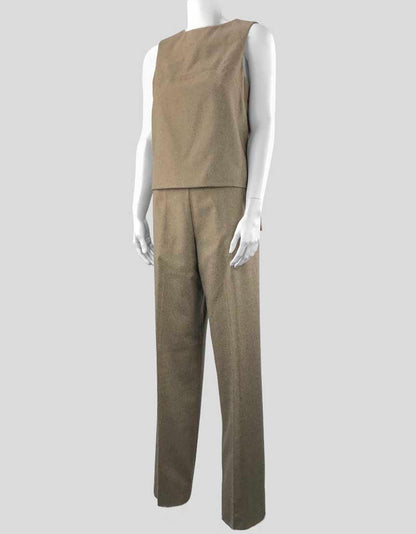 TSE Tan Cashmere Pant Set - 10 US