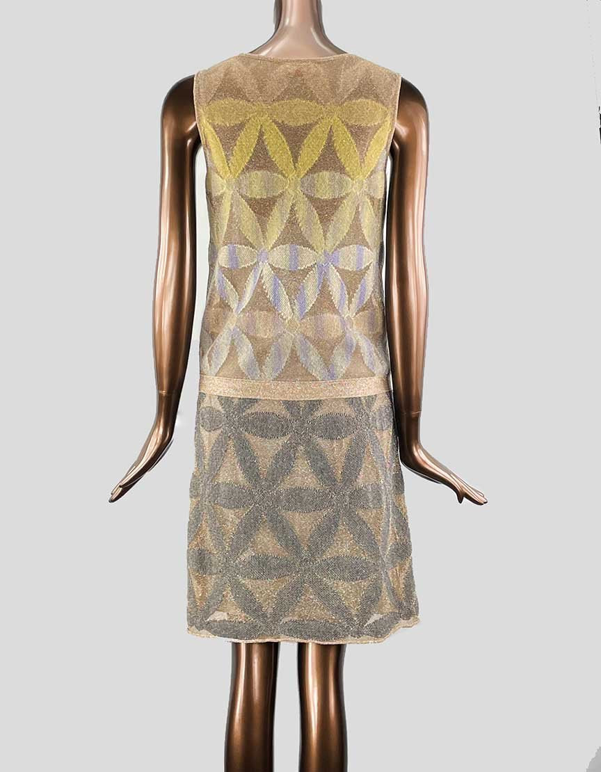 Missoni Gold Dress