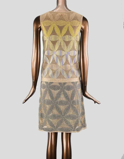 Missoni Gold Dress