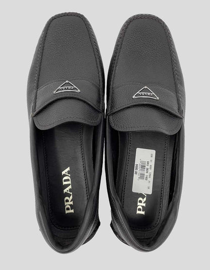 Prada Men's Brown Calzature Uomo Driving Shoes 8.5 US
