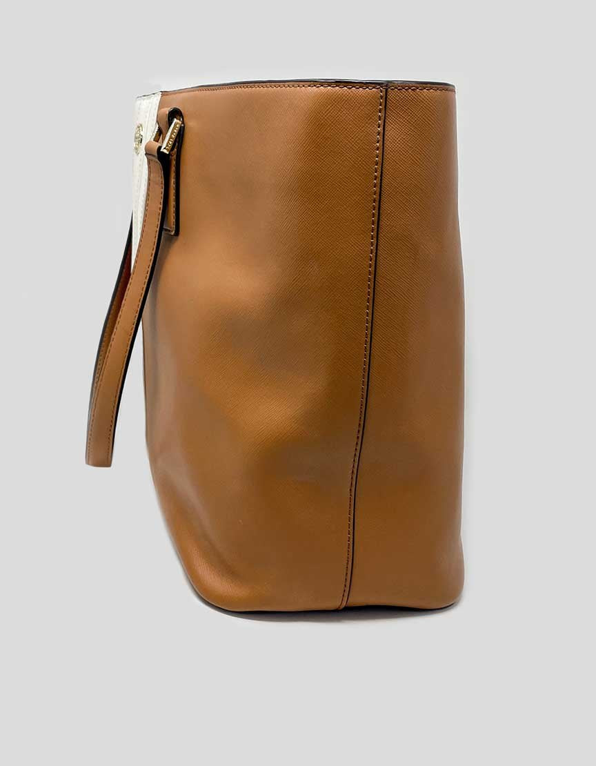 leather tory burch purse