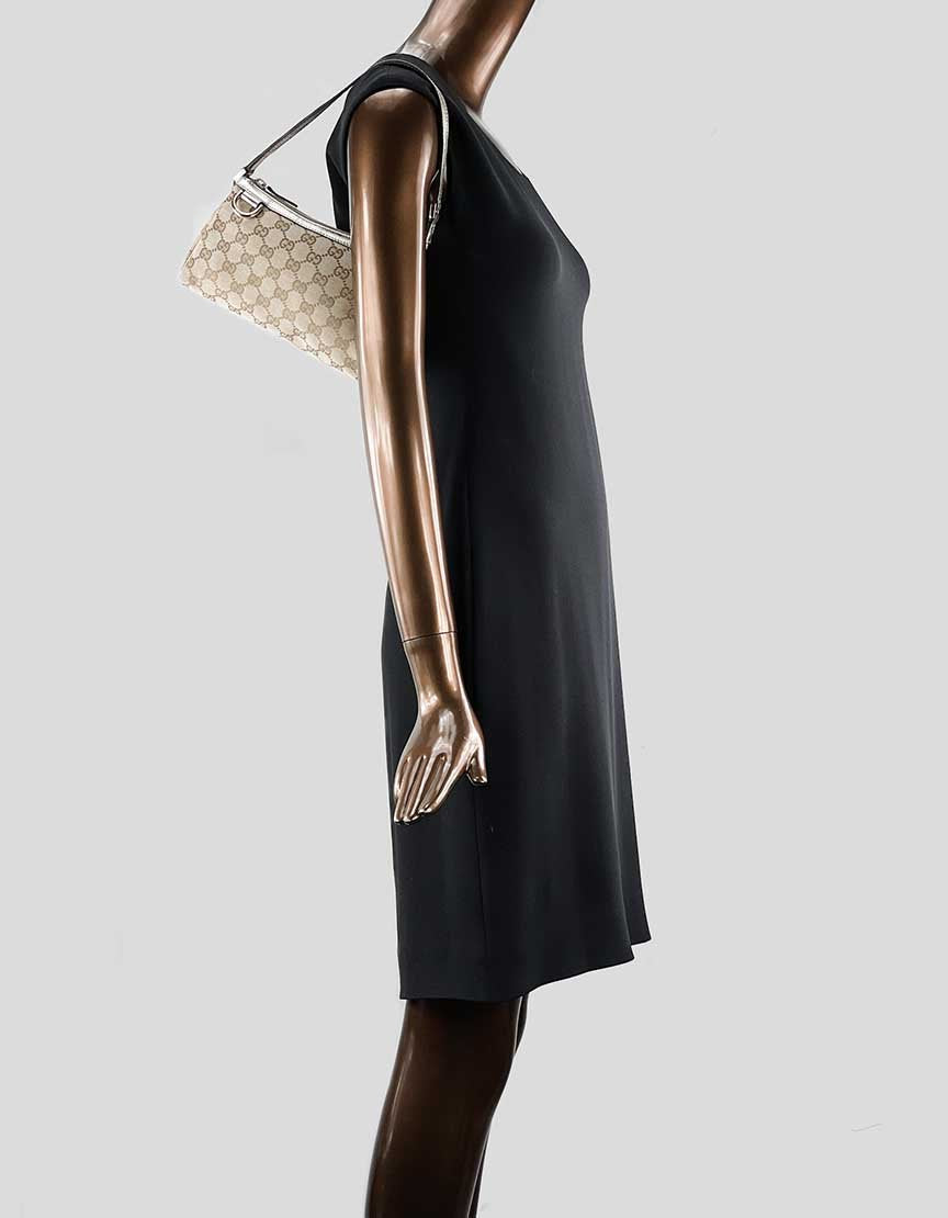 Gucci Gg Canvas Abbey D Ring Pochette